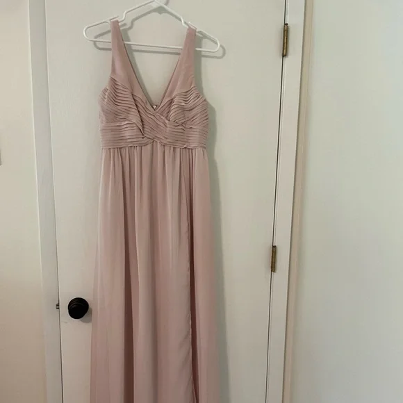 birdy grey laurie empire dress Apricot Bridesmaid Dress Chiffon Size 3X